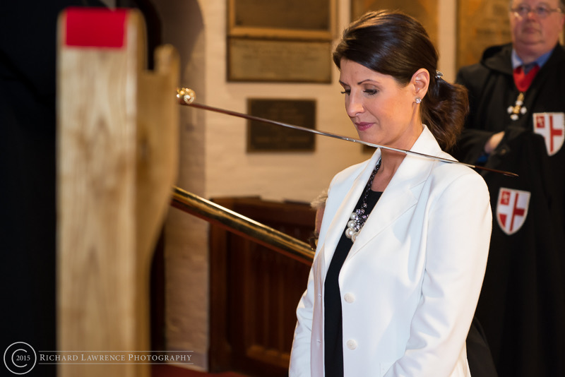 Amanda O'Reilly Dame Order of St. George Induction Ceremony